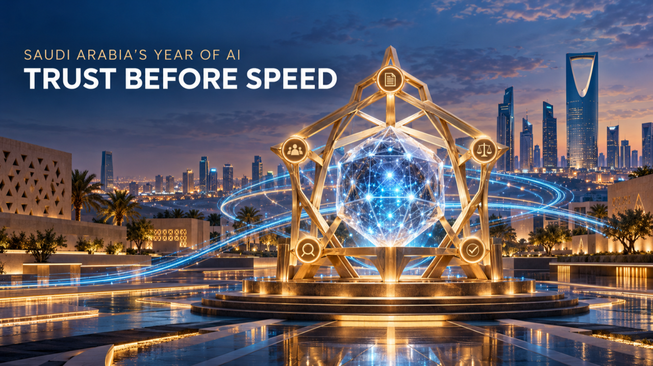 Cover image for Saudi Arabia’s year of AI needs trust and stewardship, not just faster adoption!